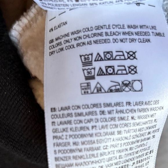 Vans | Midweight Crew Neck Fleece Pullover - Men's XL, Gray/Black - Picture 10 of 11